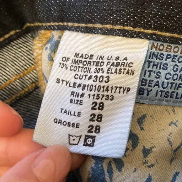 Vintage gold sign low rise envy jeans - Picture 6 of 10